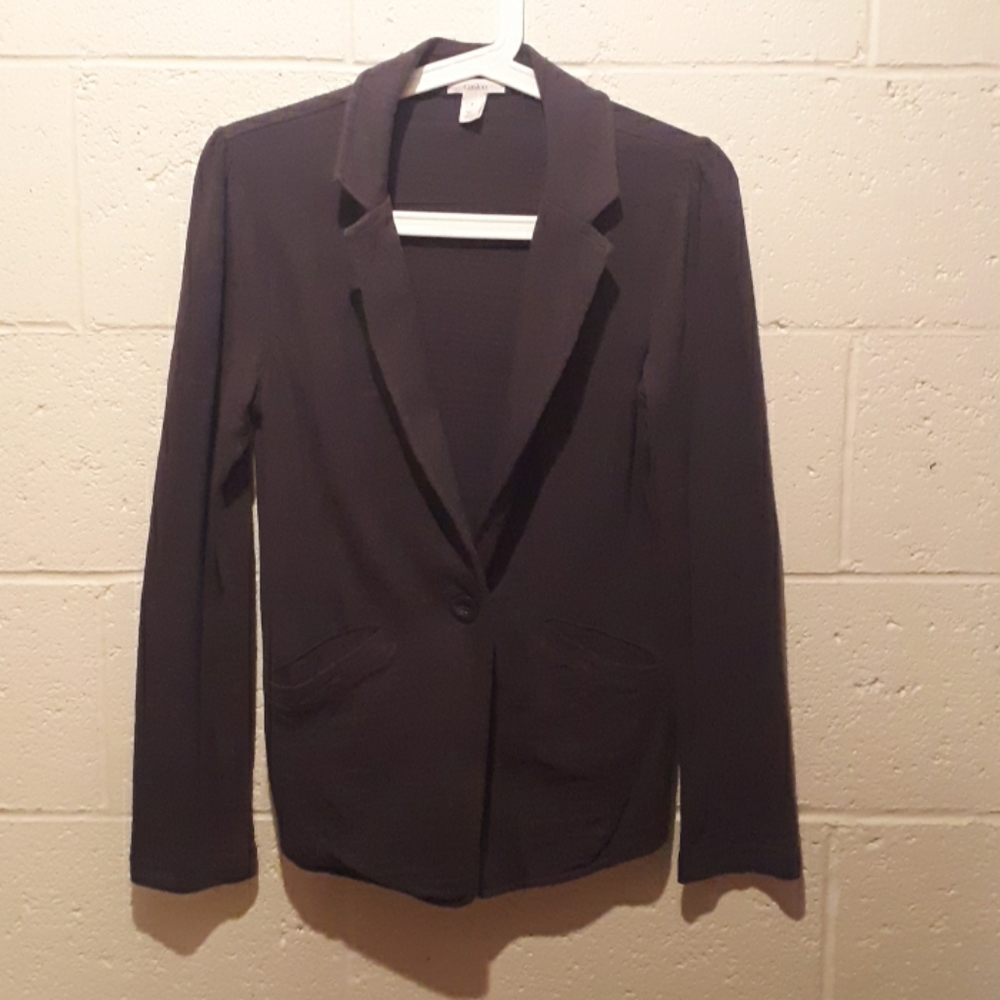 Navy Sweater Jacket